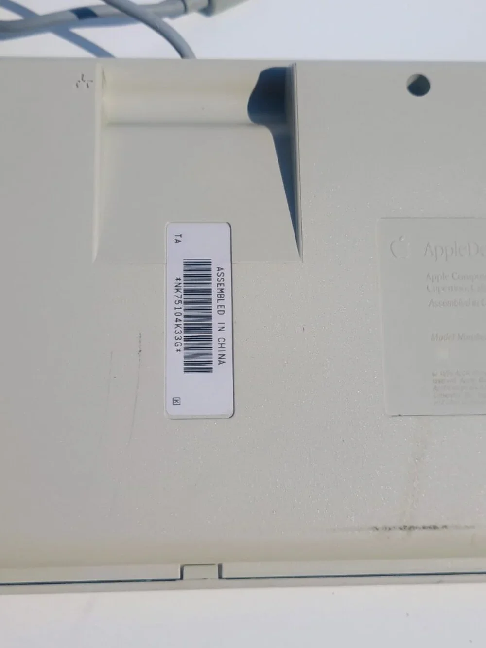 Vintage Apple Design Keyboard M2980 [Untested]